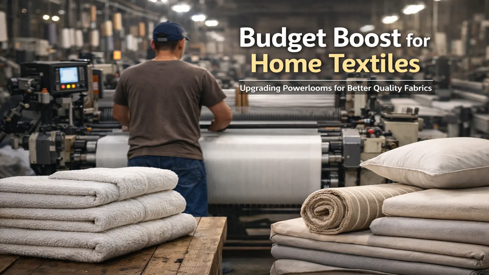 Budget Push to Upgrade Powerlooms Brings Relief to Home Textile Sector
