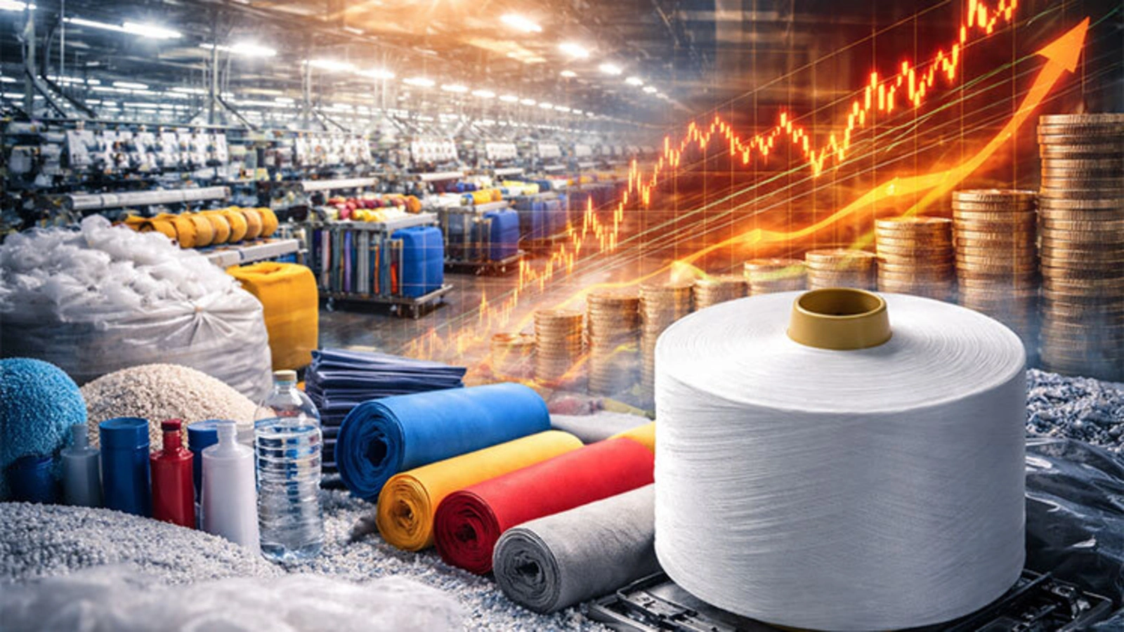 Polyester Chain Rebounds: Rising Feedstock Costs Push PTA, MEG and Melt Prices Up in India