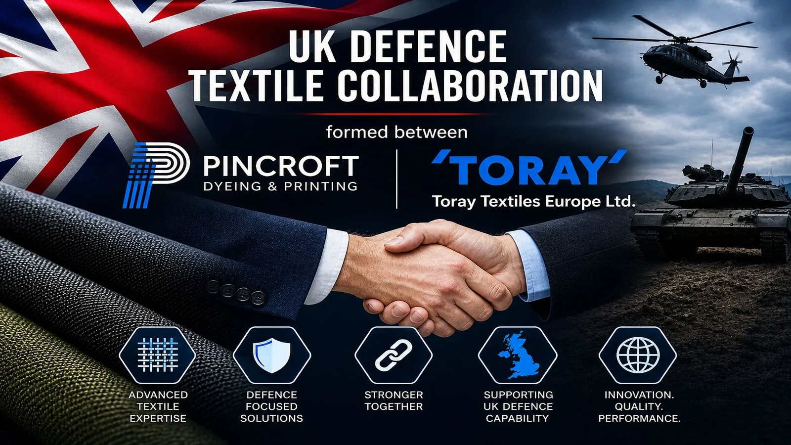 UK Defence Textile Alliance Strengthens Domestic Military Fabric Manufacturing